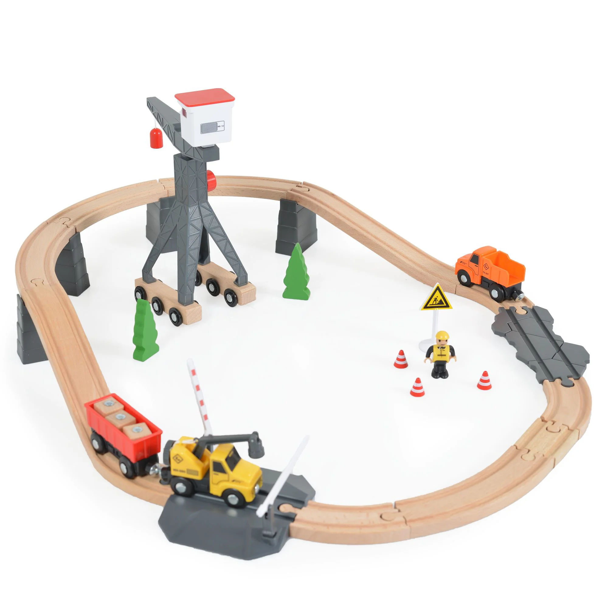 image for Cale ferata din lemn Tooky Toy foto