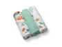 Pelinci de muselina super moale BabyOno Verde, 3 buc.