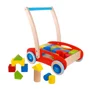 Carucior din lemn Tooky Toy cu forme foto