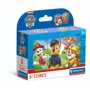 Cuburi Clementoni Paw Patrol, 6 buc.