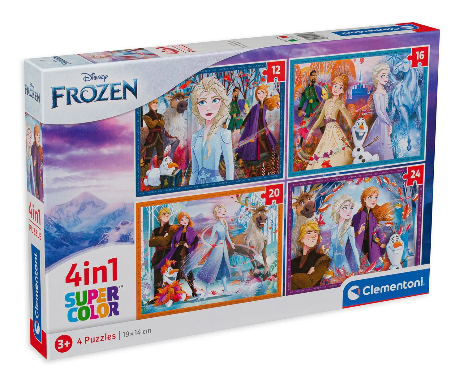Puzzle 4 in 1 Clementoni Frozen