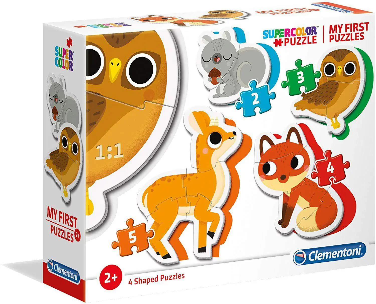 Puzzle 4 in 1 Clementoni Primul meu puzzle foto