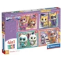 Puzzle 4 in 1 Clementoni Super Pisoi foto