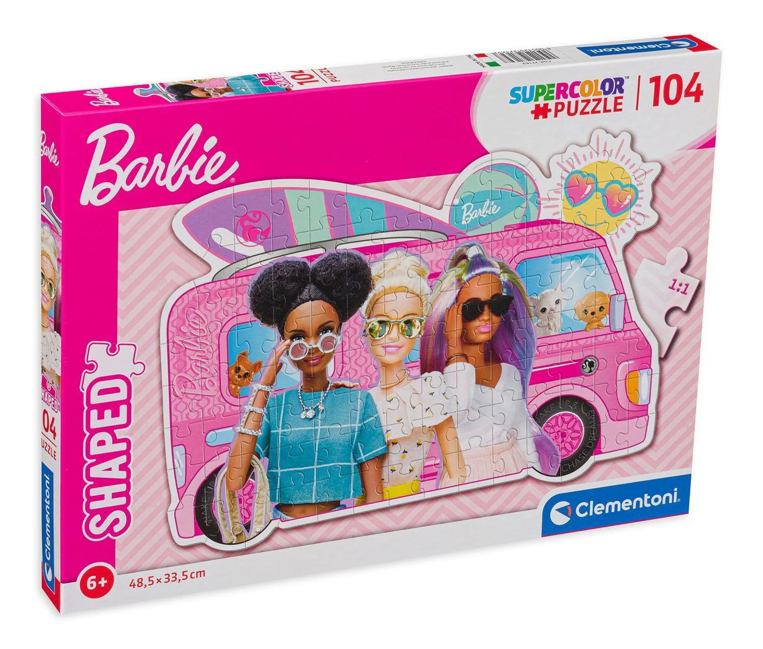Puzzle Clementoni Barbie, 104 piese foto