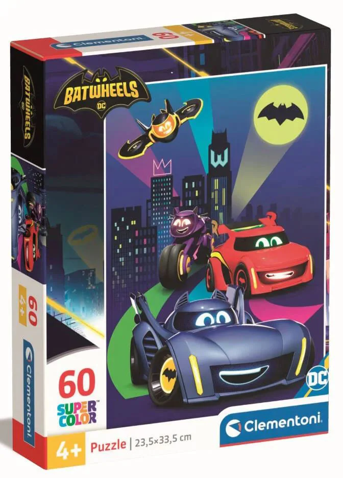 Puzzle Clementoni Batwheels, 60 el. foto