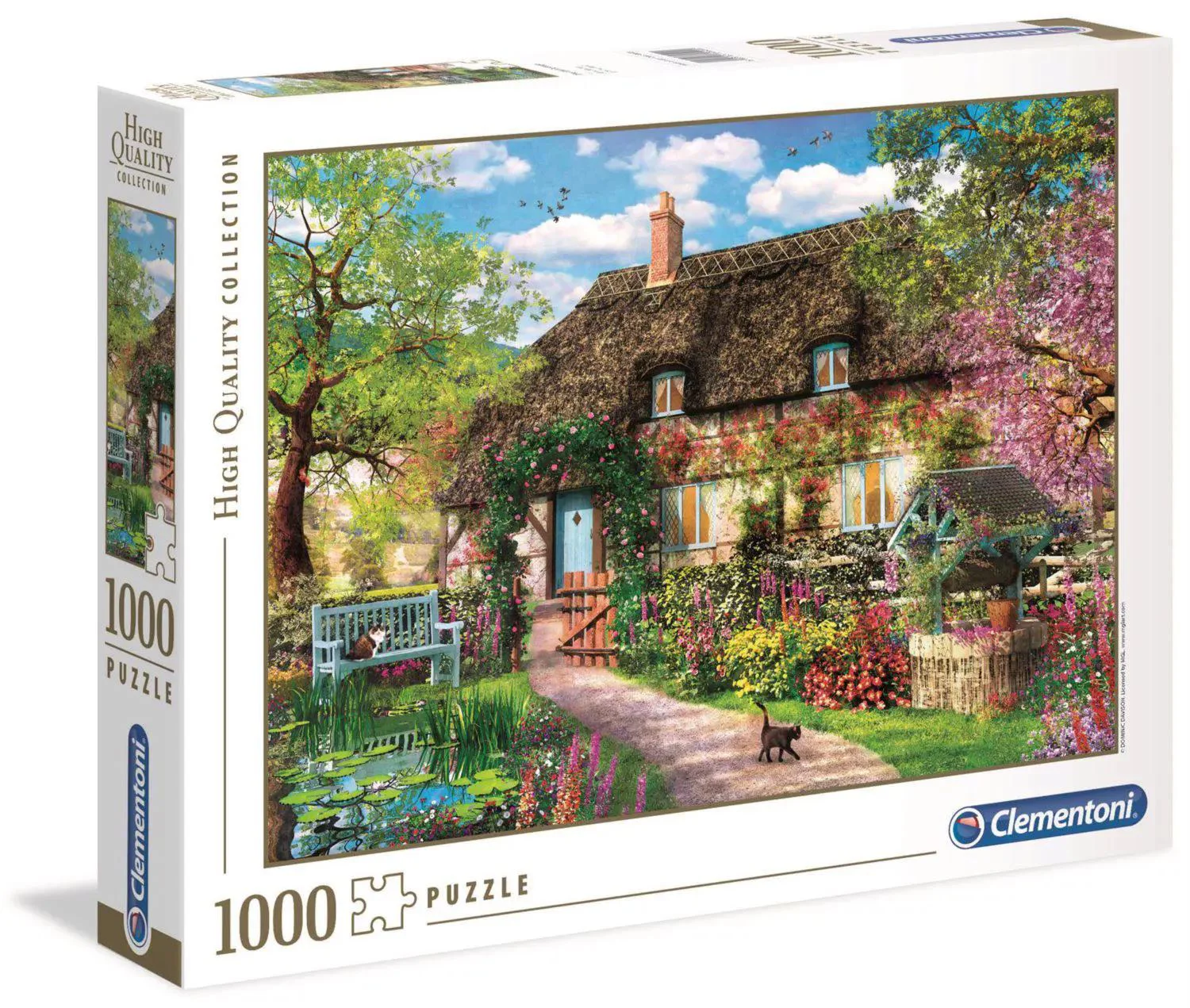 Puzzle Clementoni Vila veche, 1000 el. foto