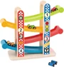Мини-деревянная дорожка с игрушечными машинками Tooky Toy foto