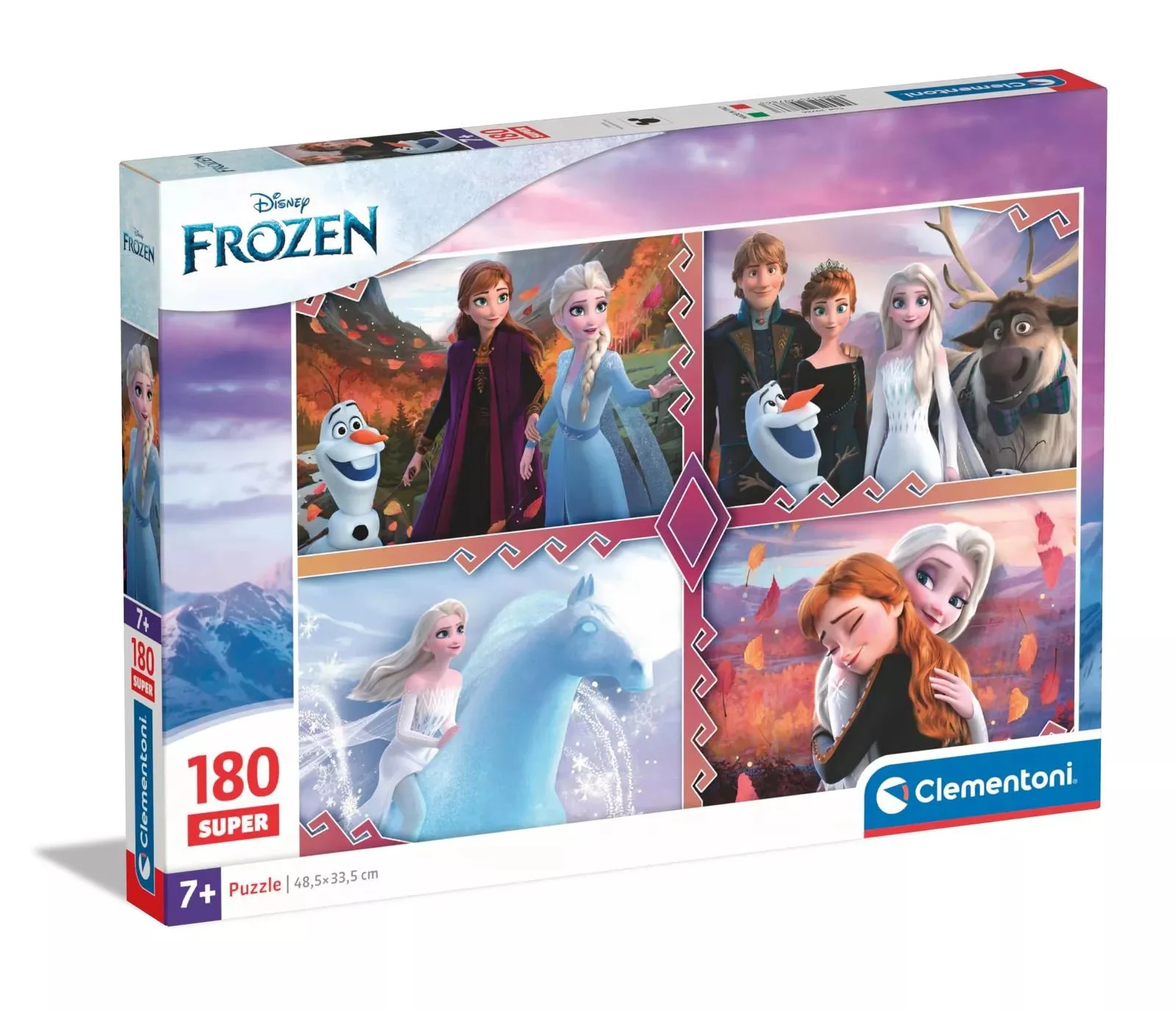 Puzzle Clementoni Frozen Kraina Lodu, 180 el. foto