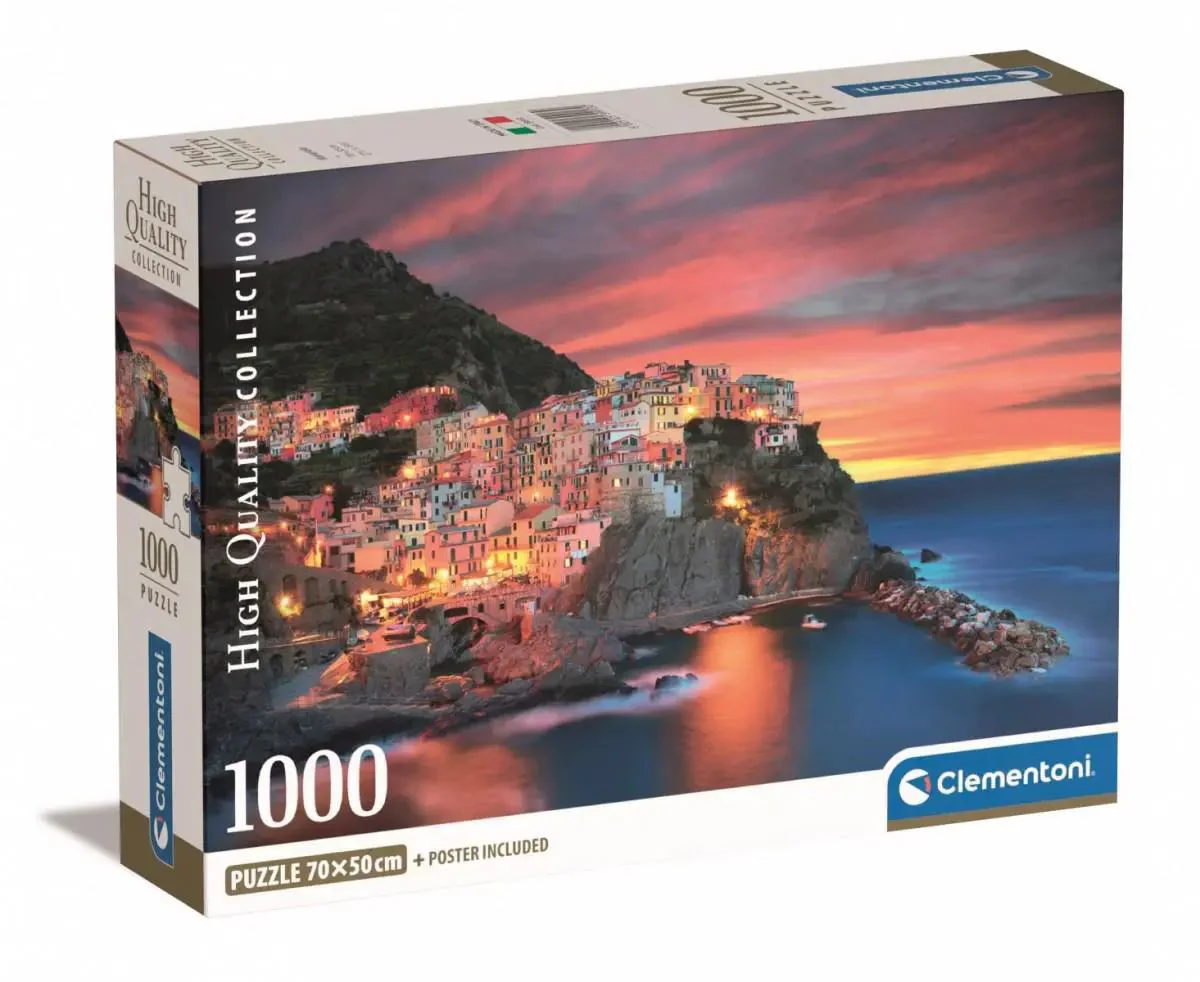 image for Puzzle Clementoni Manarola, 1000 el. foto