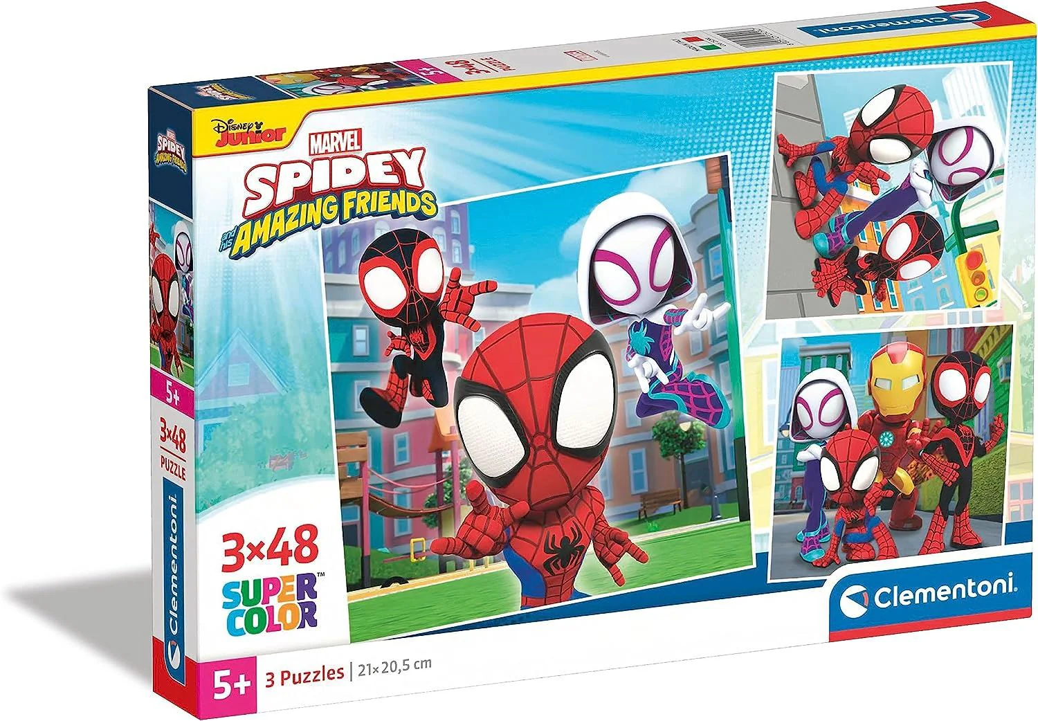 Puzzle Clementoni Marvel Spidey, 3x48 el.