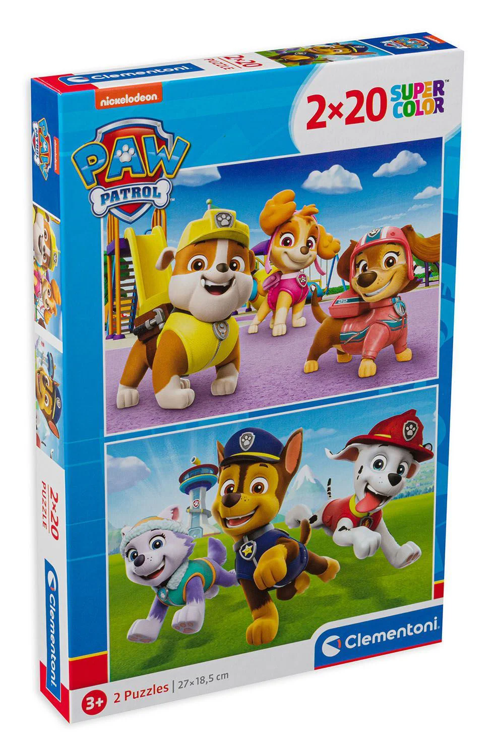 Puzzle Clementoni Patrula catelusilor, 2x20 el. foto