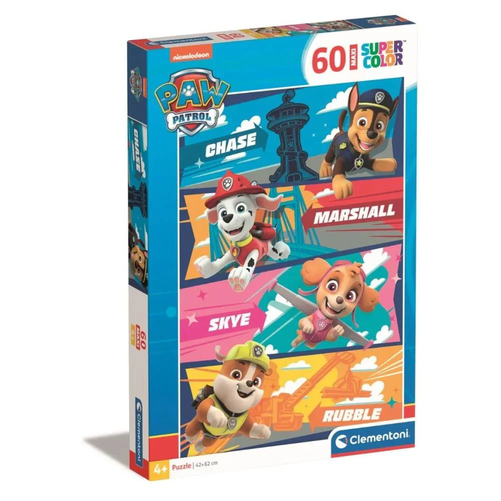 Puzzle Clementoni Patrula catelusilor, 60 el. foto