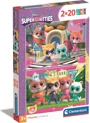 Puzzle Clementoni Super pisici, 2x20 el. foto