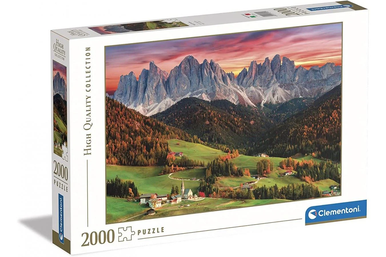 Puzzle Clementoni Val di Funes, 2000 el.