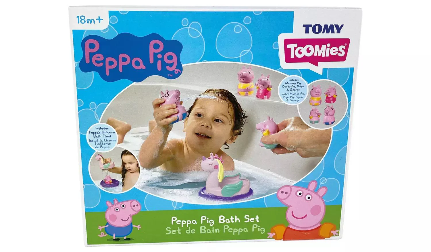 Jucarie de baie Tomy Familia Peppa