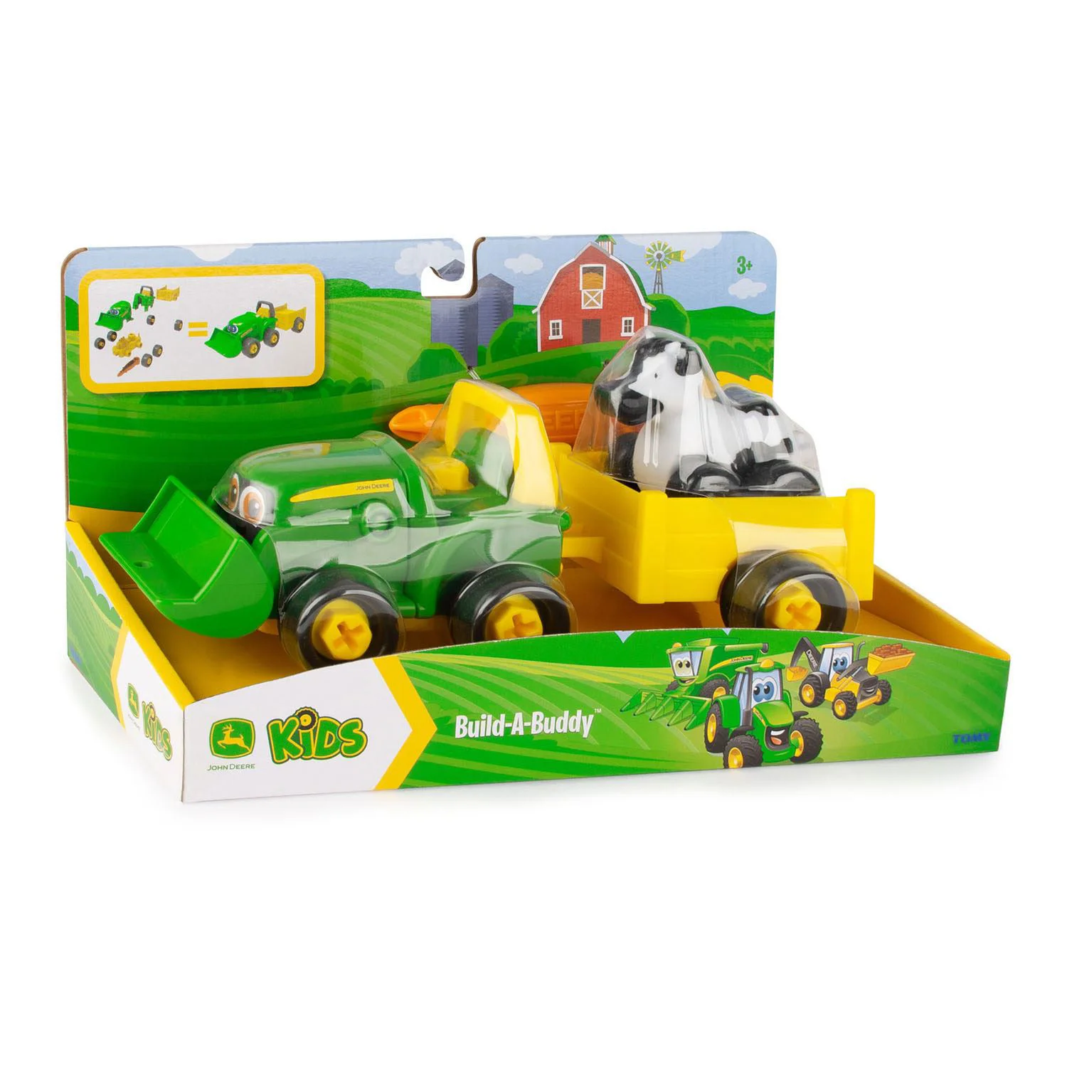 Jucarie interactiva Tomy Tomy John Deere Build A Buddy Scoop