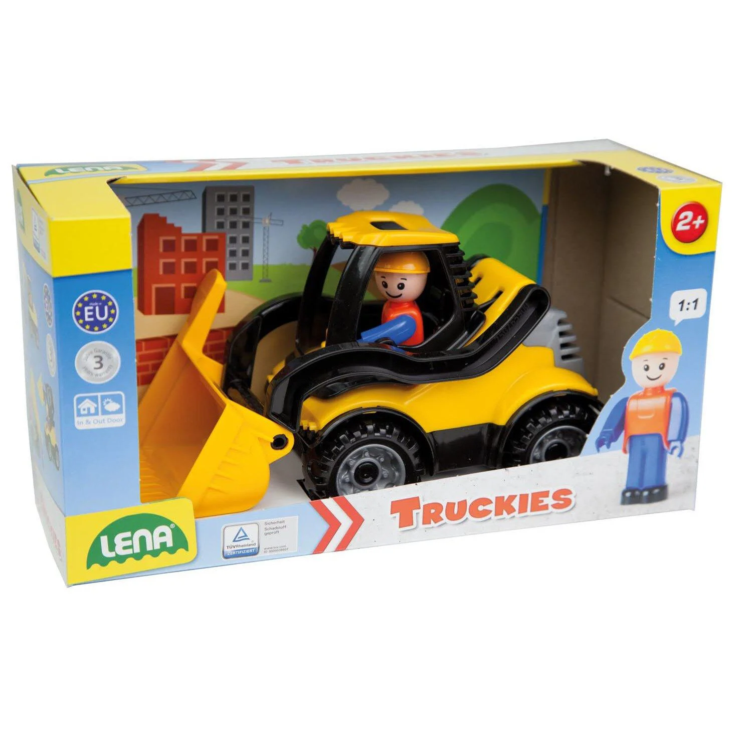 image for Buldozer Lena Truckies cu figurina, 21 cm foto