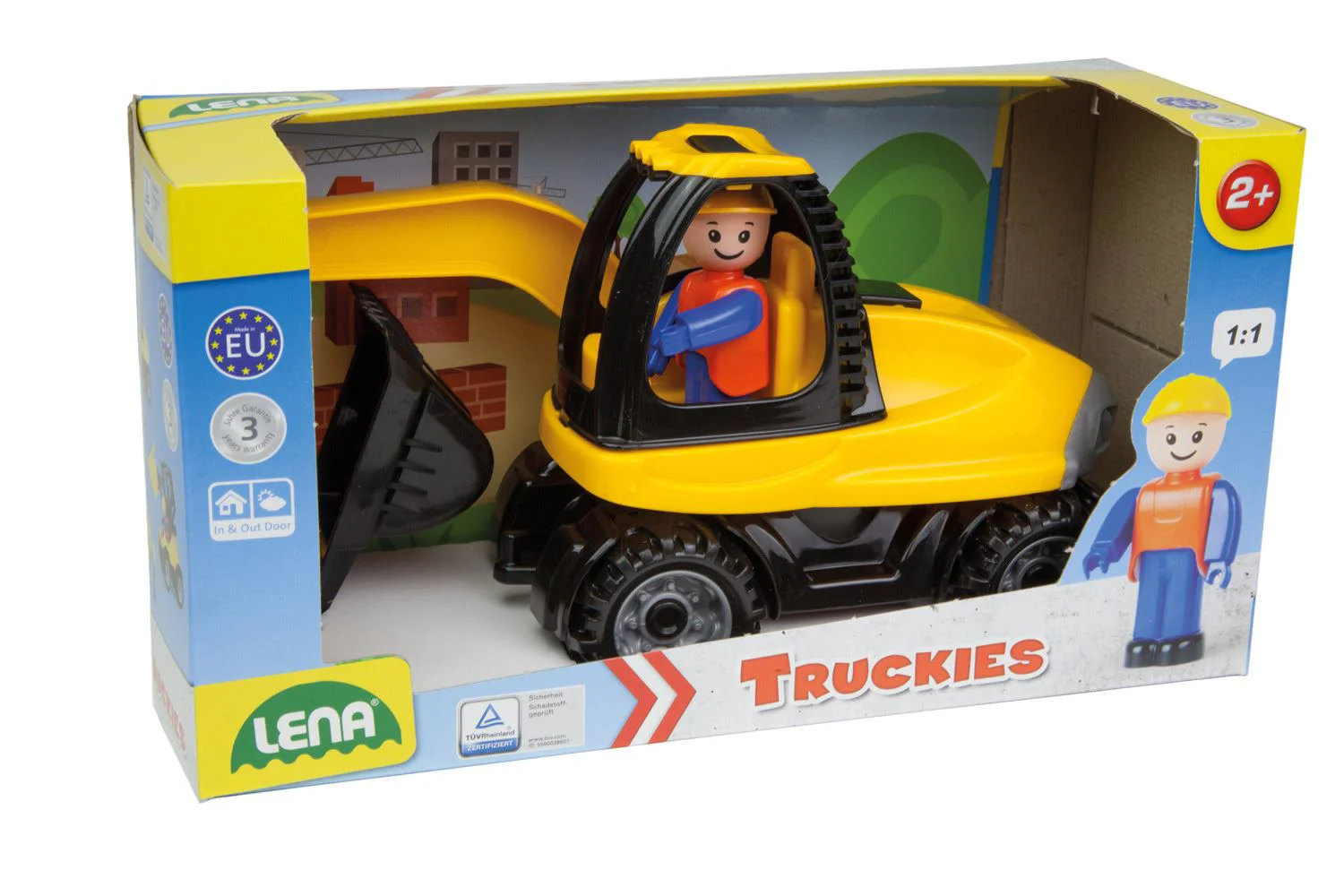 image for Excavator Lena cu figurina, 25 cm foto