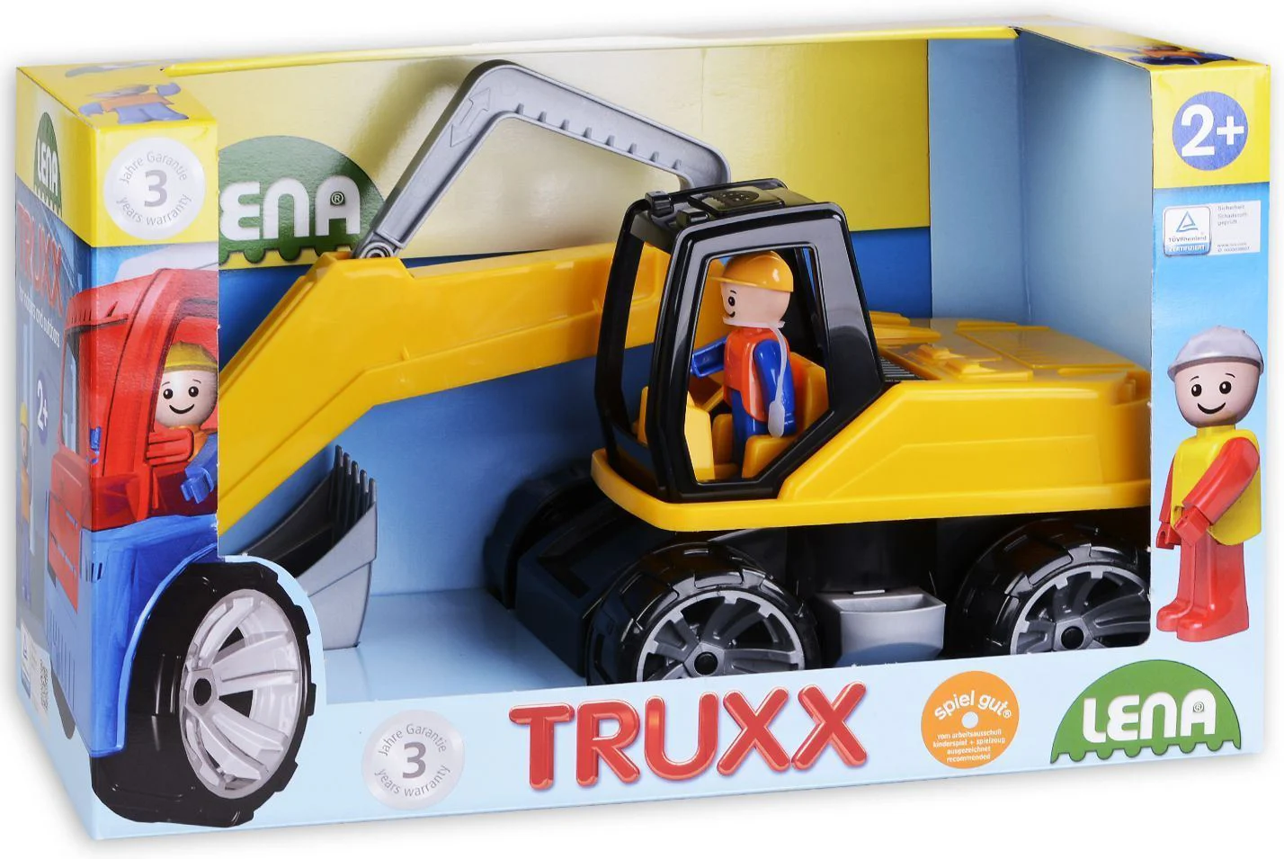 image for Excavator Lena Truxx cu figurina, 44 cm foto