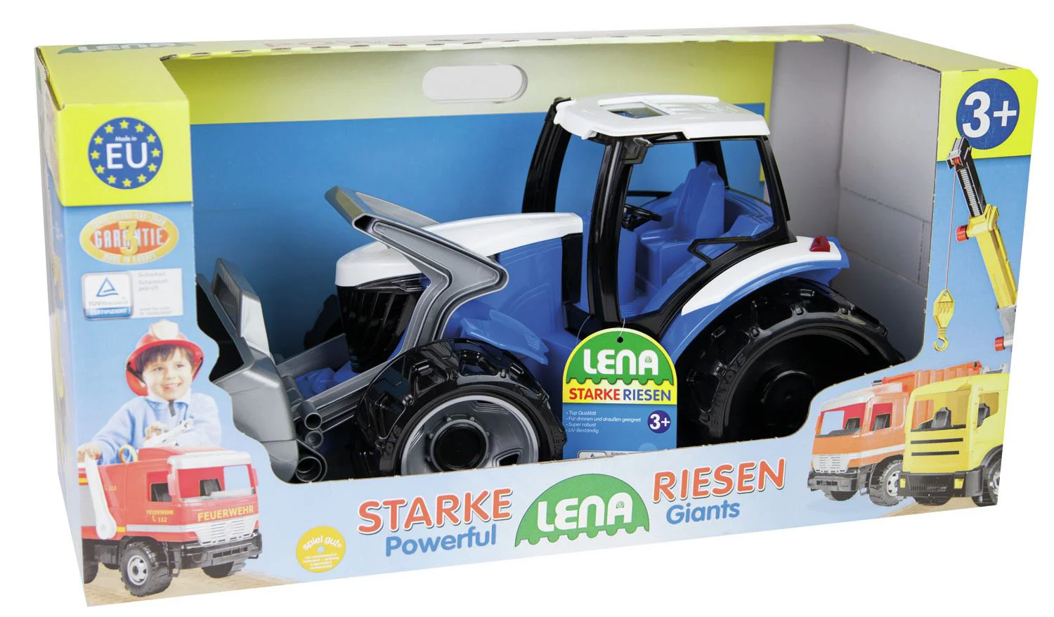 Masina Lena Tractor urias, 62 cm