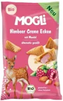 Хрустящие подушечки Bio MOGLi с малиновым кремом и миндалем, 30 г