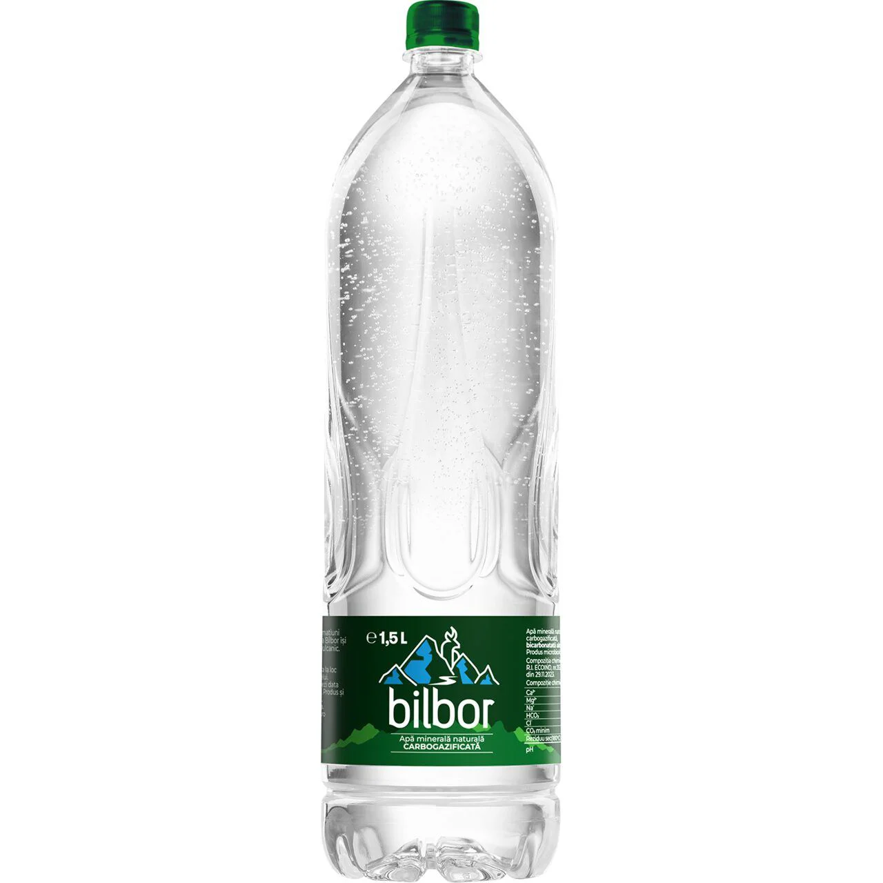 Apa minerala carbogazoasa Bilbor, 1500 ml