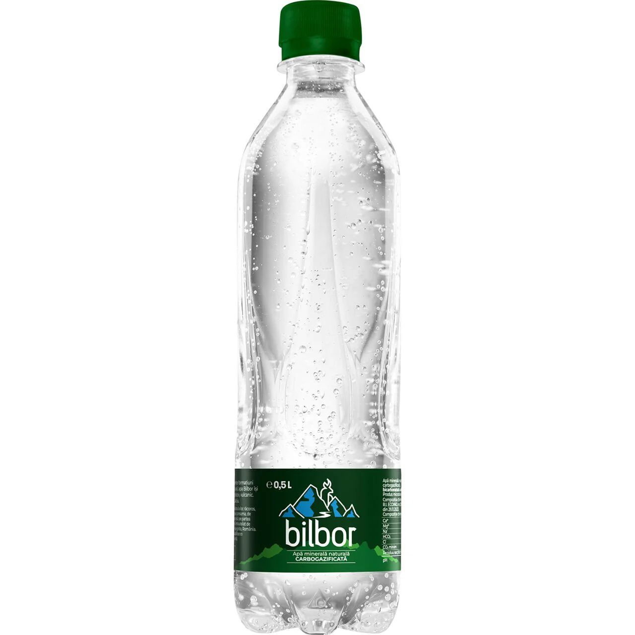 Apa minerala carbogazoasa Bilbor, 500 ml