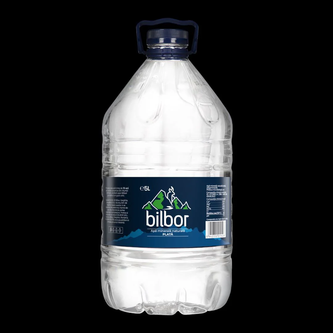 Apa minerala naturala (plata) Bilbor, 5000 ml