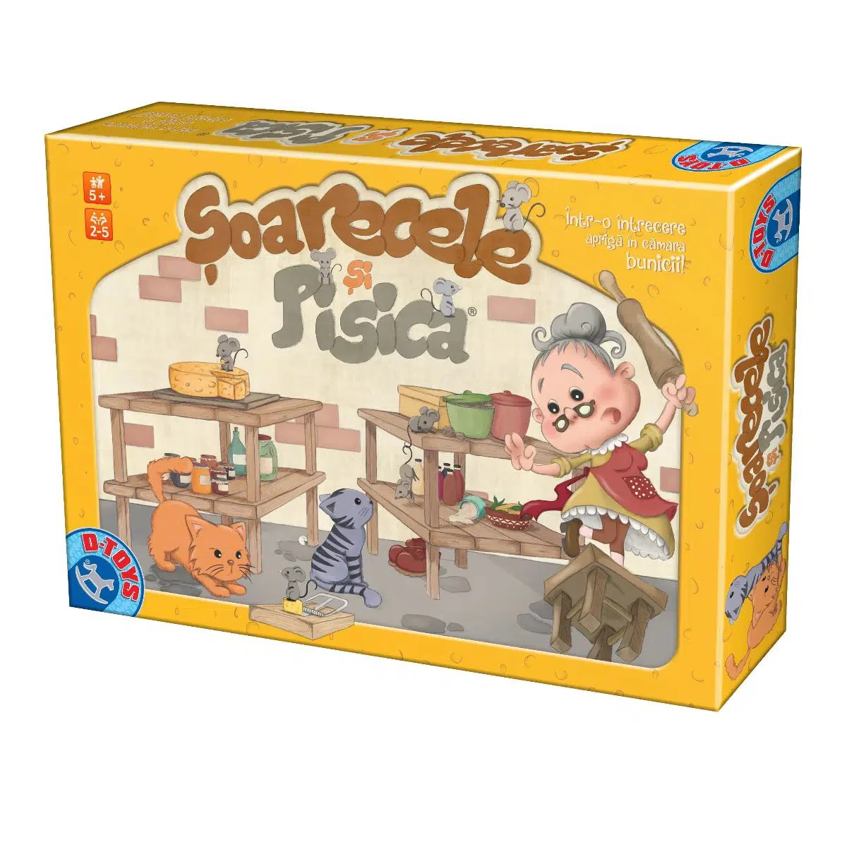 Настольная игра D-toys Мышка и кот