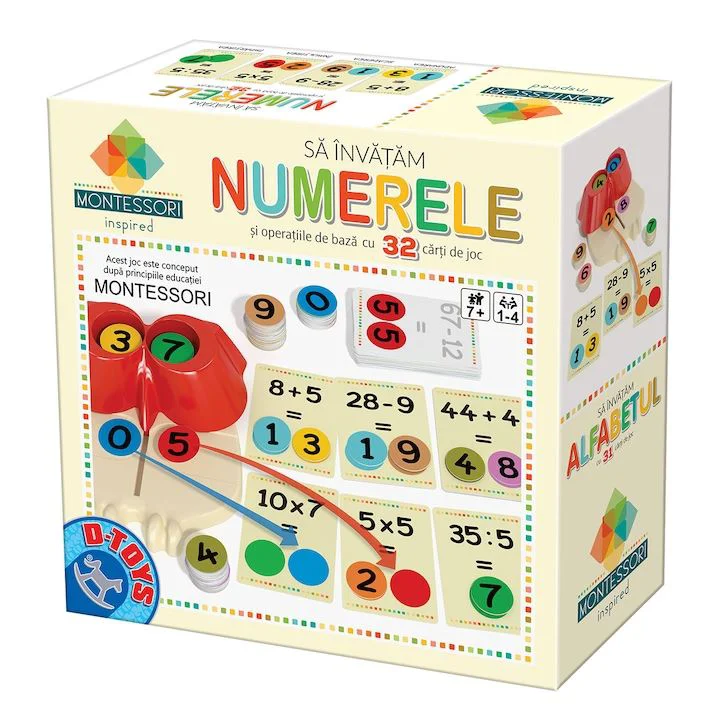 Joc educativ D-toys Numerele