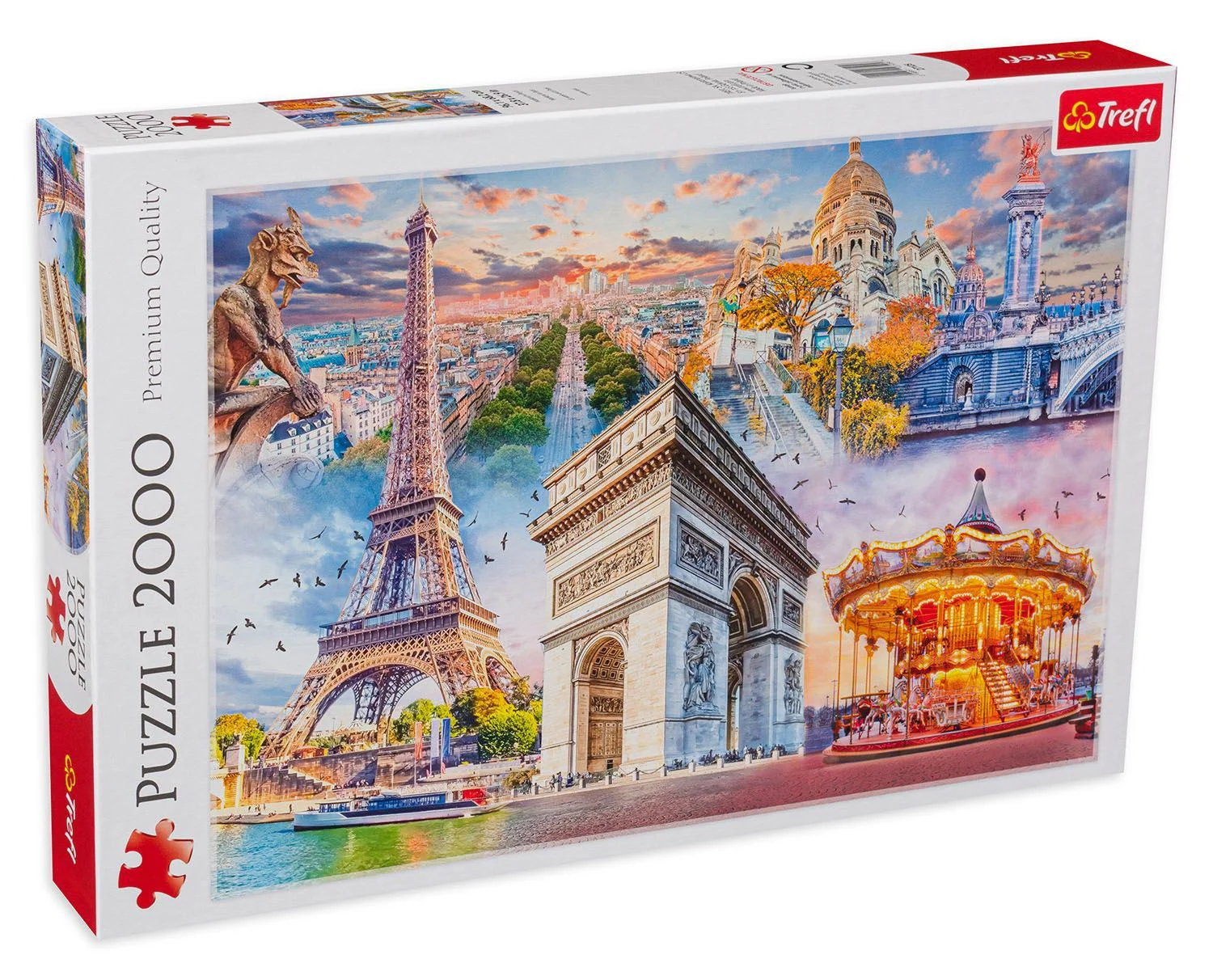Puzzle Trefl Weekend in Paris, 2000 el. foto