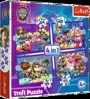 Puzzle Trefl 4 in 1 Patrula Catelusilor