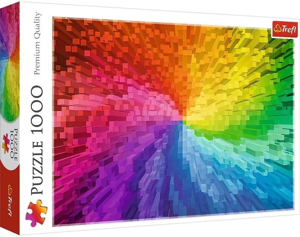 Puzzle Trefl Explozie de culori, 1000 el. foto