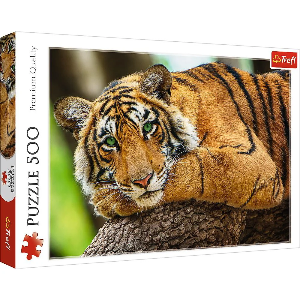 Puzzle Trefl Portretul tigrului, 500 el. foto