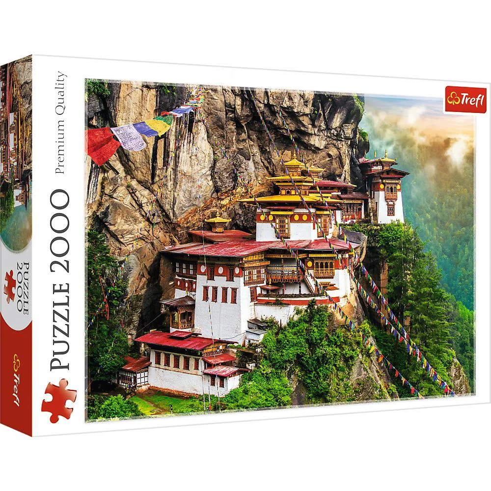 Puzzle Trefl Cuibul Tigrului Bhutan, 2000 el. foto
