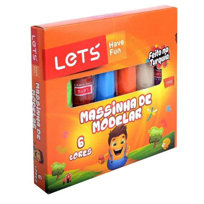 Set pentru modelare Let's Finger, 6 buc.