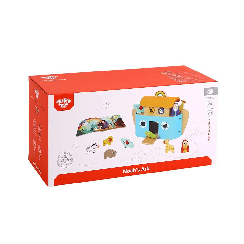 Деревянная игрушка Tooky Toy Ноев ковчег