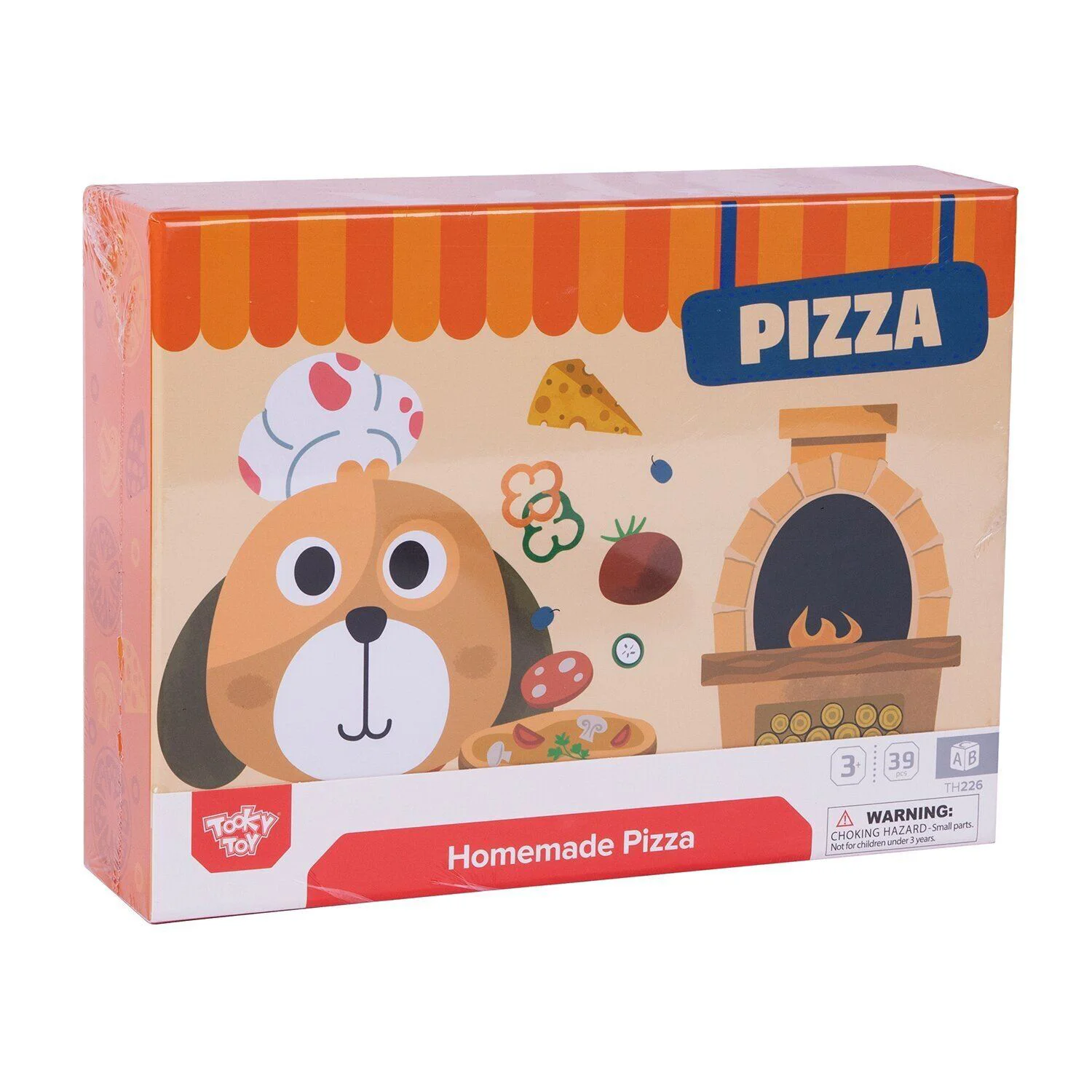Set de joaca din lemn Tooky Toy Pizzeria foto