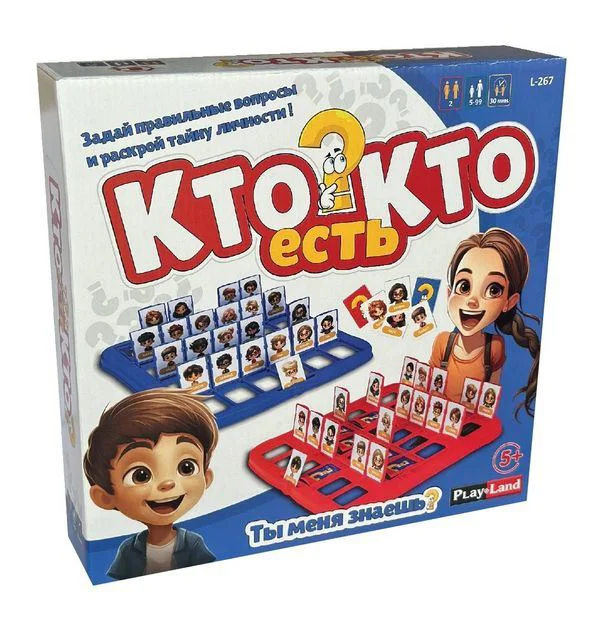 Настольная игра Play Land Кто есть кто?