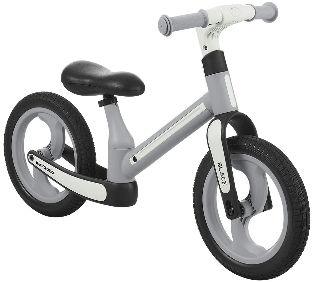 Bicicleta fara pedale KikkaBoo Blace Grey