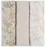 Муслиновые пеленки KikkaBoo Secret Garden Beige, 100x100 см, 3 шт.