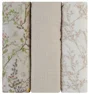 Муслиновые пеленки KikkaBoo Secret Garden Beige, 75x75 см, 3 шт.