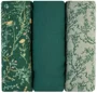 Муслиновые пеленки KikkaBoo Secret Garden Green, 75x75 см, 3 шт.