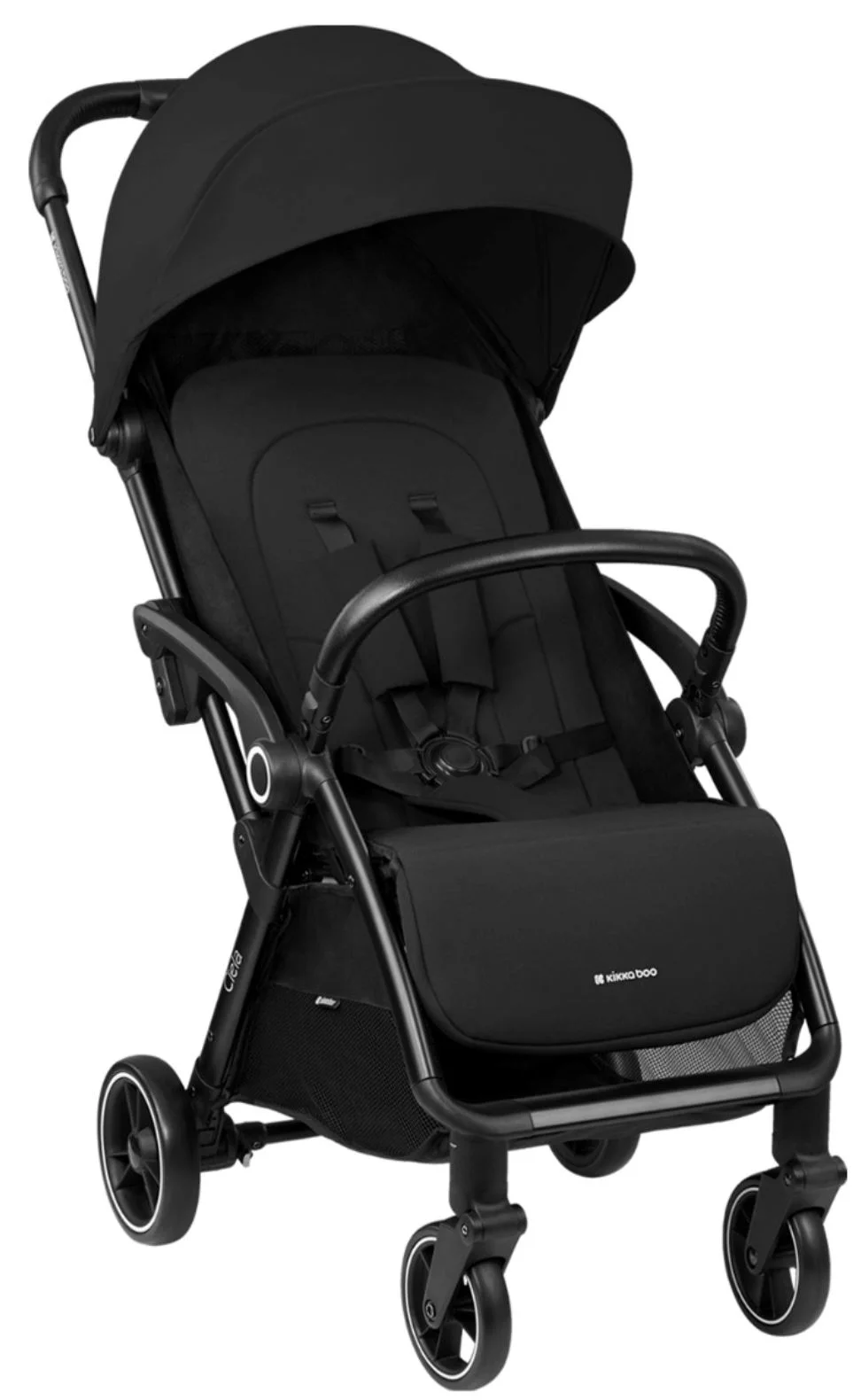 Carucior cu pliere automata KikkaBoo Ciela Black