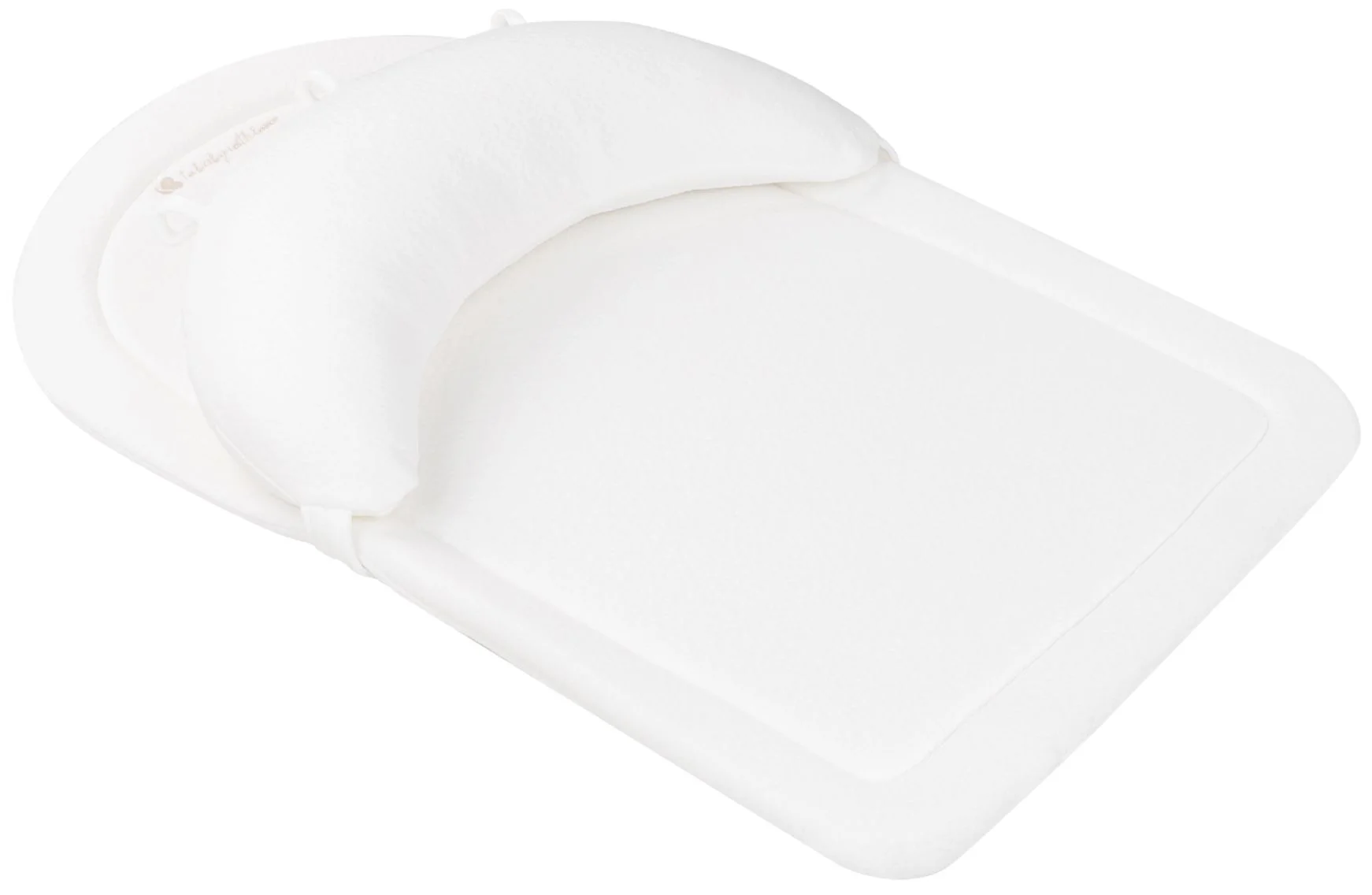 image for Covoras din spuma cu memorie KikkaBoo Airknit White foto