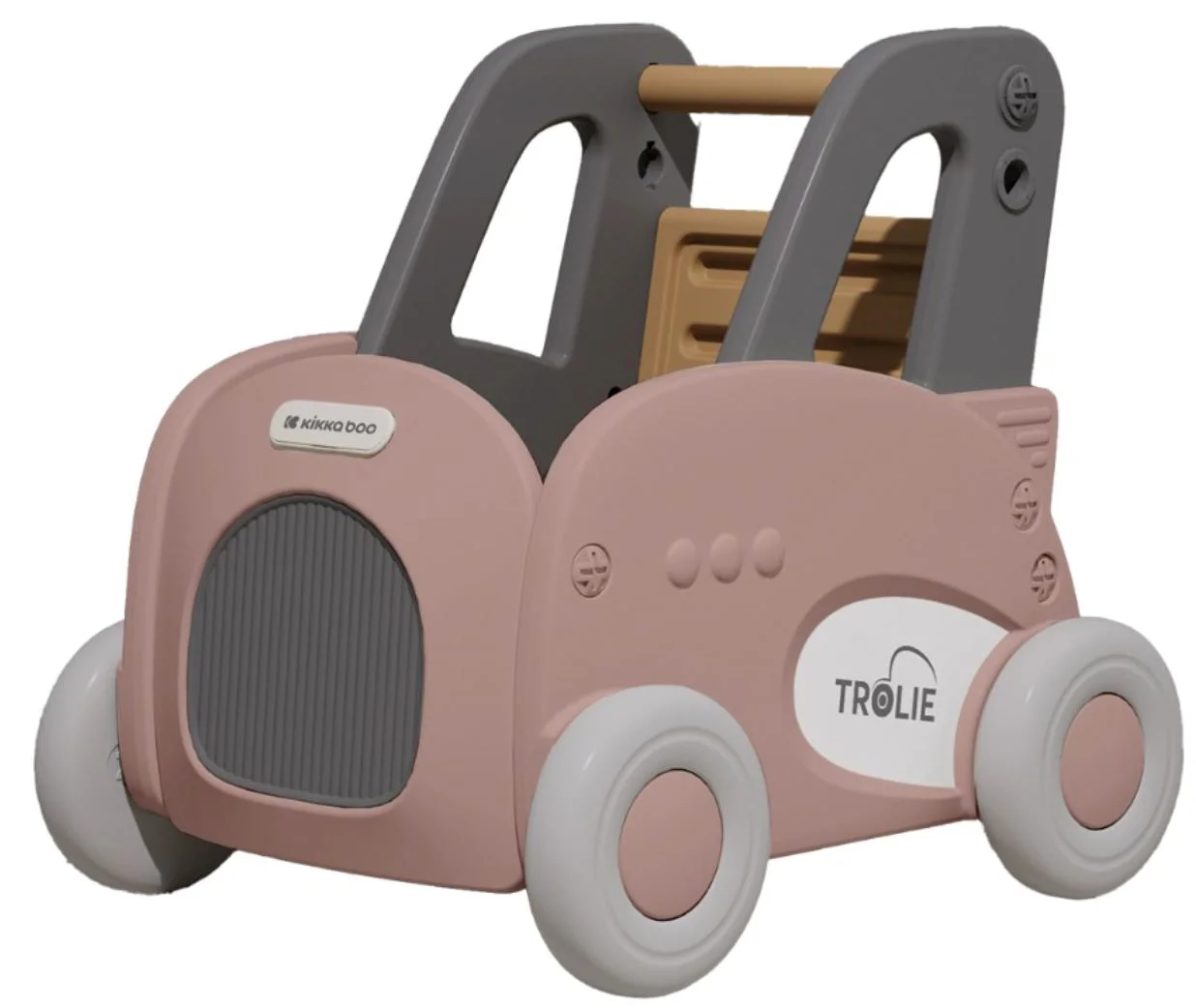 image for Ходунки 4 в 1 KikkaBoo Trolie Pink foto