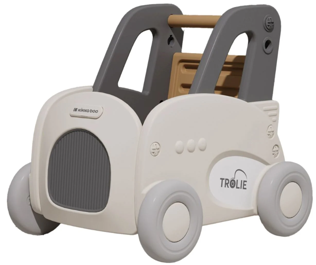 image for Ходунки 4 в 1 KikkaBoo Trolie White foto