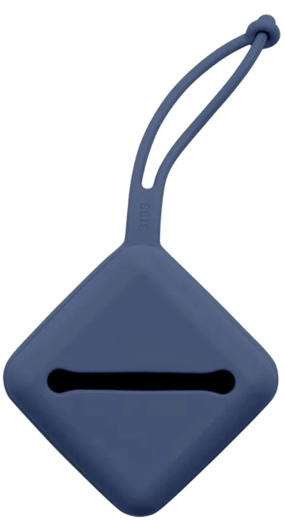 image for Силиконовая коробка для пустышек BIBS Steel Blue foto