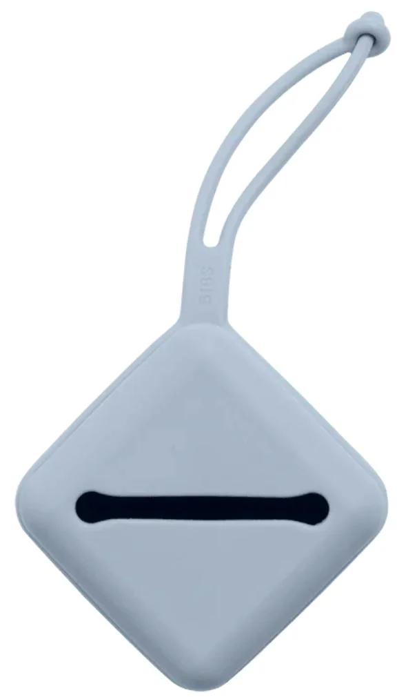 image for Силиконовая коробка для пустышек BIBS Dusty Blue foto