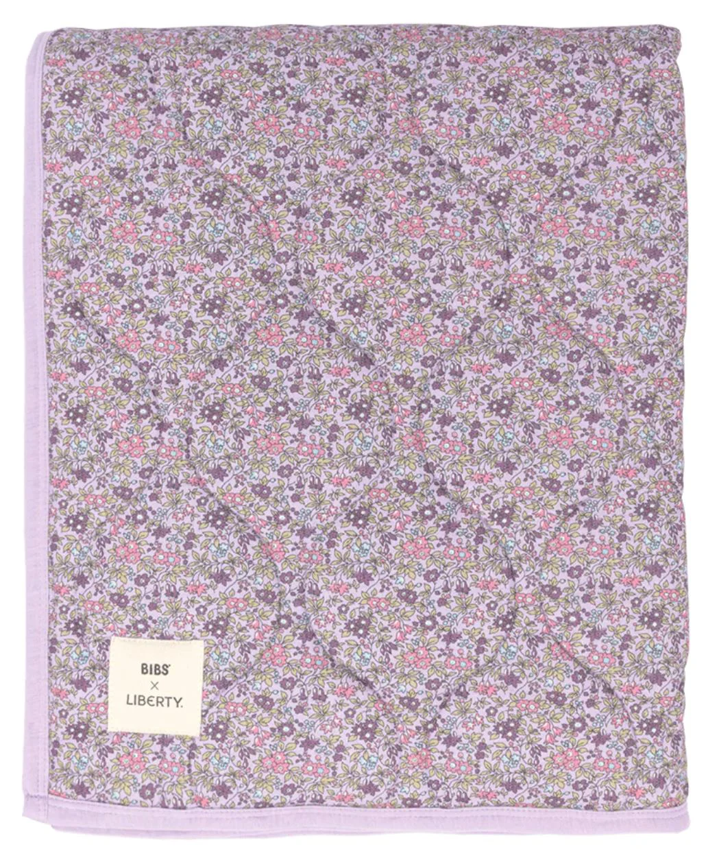 Patura matlasata BIBS Liberty Chamomile Lawn Violet Sky (85x110 cm)